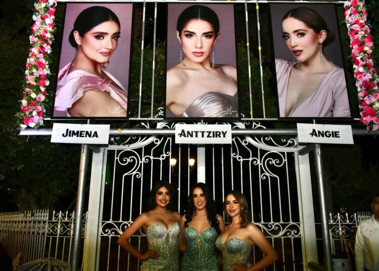 Candidatas a la Feria de la Primavera 2025 en Jerez, develan sus fotografías