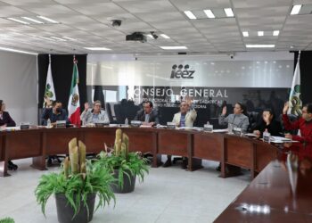 Consejeros del IEEZ aprueban directrices generales para elección extraordinaria del Poder Judicial