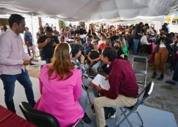 Pepe Saldivar atiende personalmente en las audiencias “Valora tu espacio” en Guadalupe