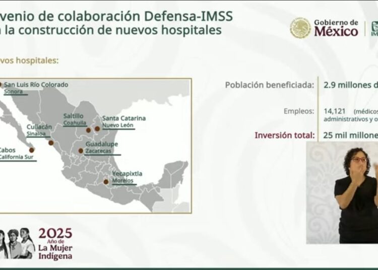 Destaca construcción de Hospital Regional IMSS en Guadalupe