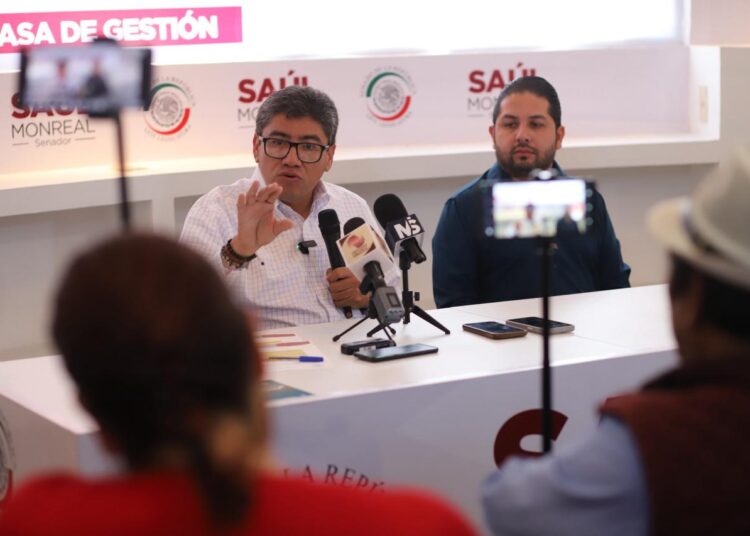 Fresnillo necesita un hospital de especialidades; su aportación económica lo demanda: Saúl Monreal