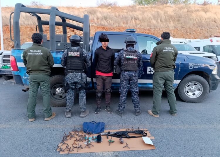 Capturan en Villanueva a presunto distribuidor de droga