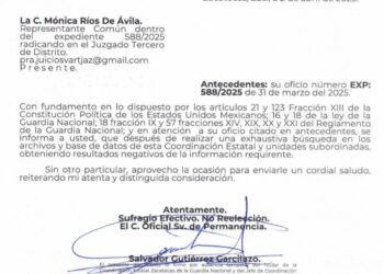 No se presentó plan para garantizar servicios de seguridad y hospitalarios por segundo piso