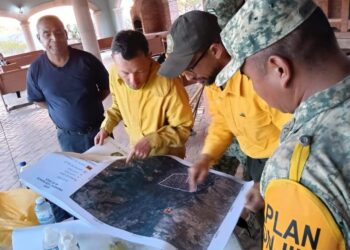 Control del 100% de incendio en Villa de Cos y 60% en Tlaltenango