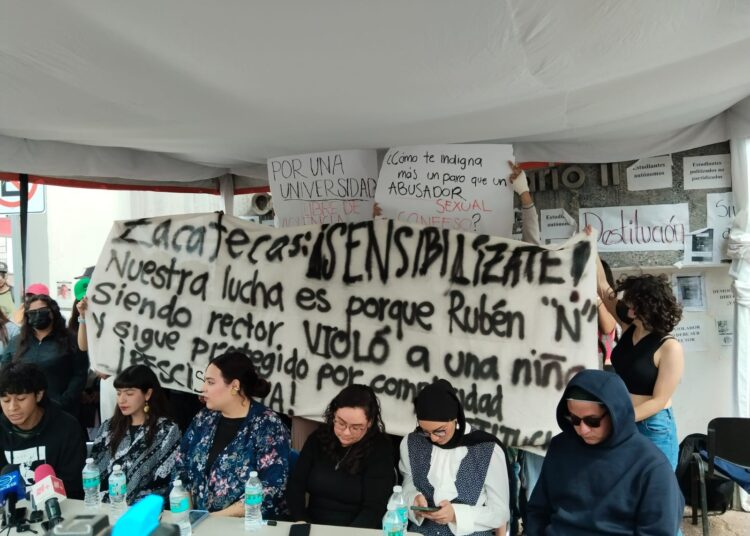 Seguirán tomas de campus UAZ; piden estudiantes un posicionamiento de Ángel Román