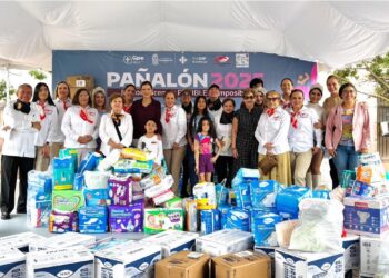 Exitoso “Pañatón organizado por  “Hay vida en mis sueños” con apoyo de Guadalupe