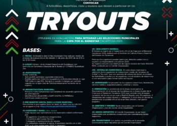 Convocan a jóvenes guadalupenses a participar en Copa Estatal por el Bienestar Zacatecas 2025