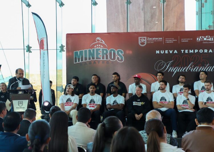 En incertidumbre deportiva, presentaron la nueva temporada de Mineros Basketbol