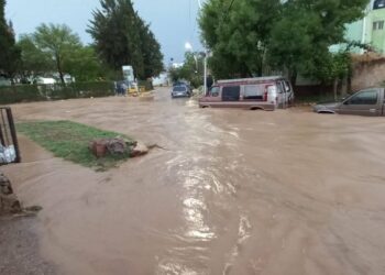 Cae Tromba en Río Grande y genera inundaciones; no hay víctimas