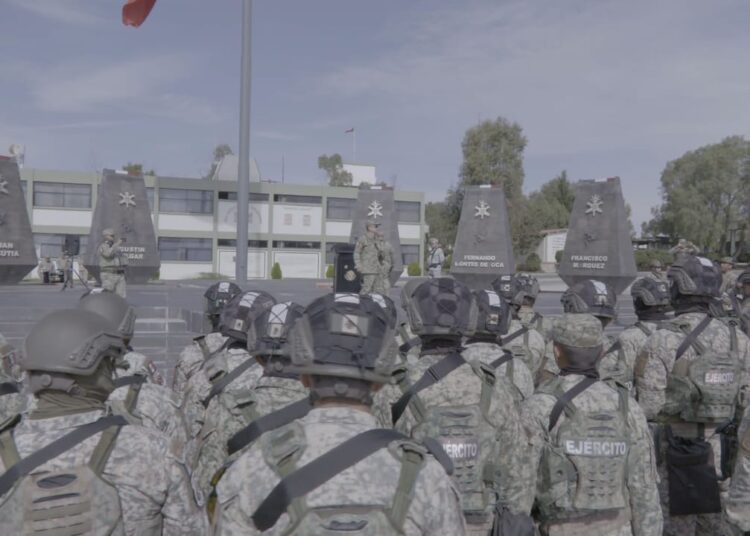 Llegan los primeros 300 elementos del Ejército Mexicano de Fuerzas Especiales