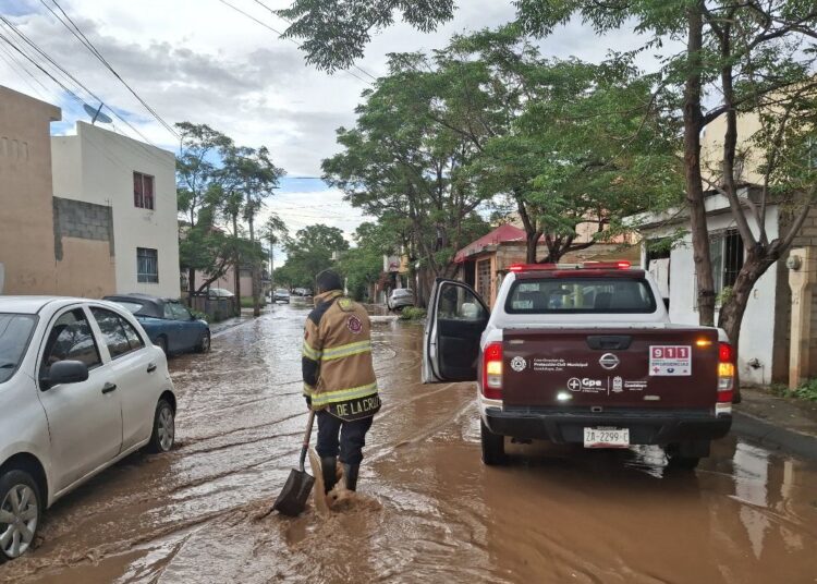 El trabajo de limpieza preventiva, evitó que las lluvias causaran daño en Guadalupe