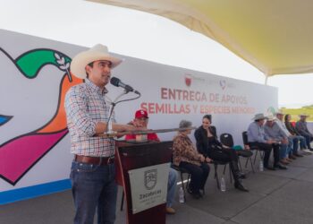 La producción agropecuaria está garantizada en Guadalupe: Pepe Saldívar