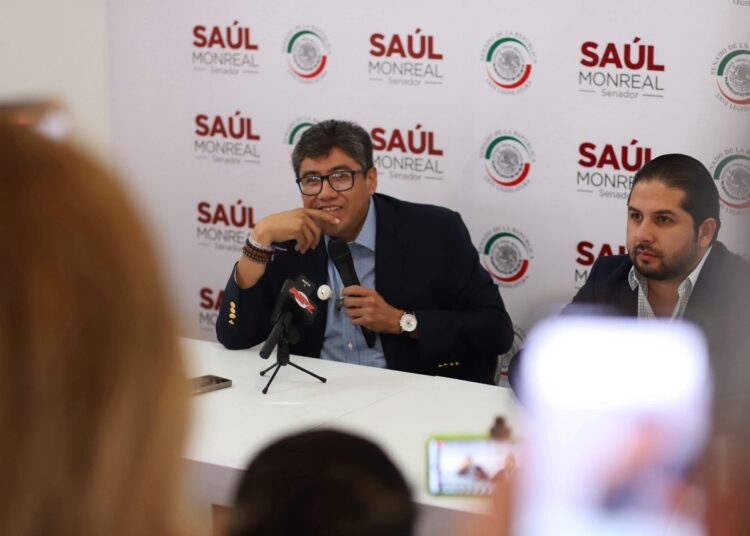 Defiende Saúl Monreal al prófugo Hernán Bermúdez; Adán Augusto, dará versión en su momento, dice