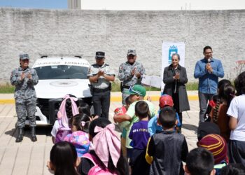Guardia Nacional colabora en “Curso de verano con valores” en Tacoaleche