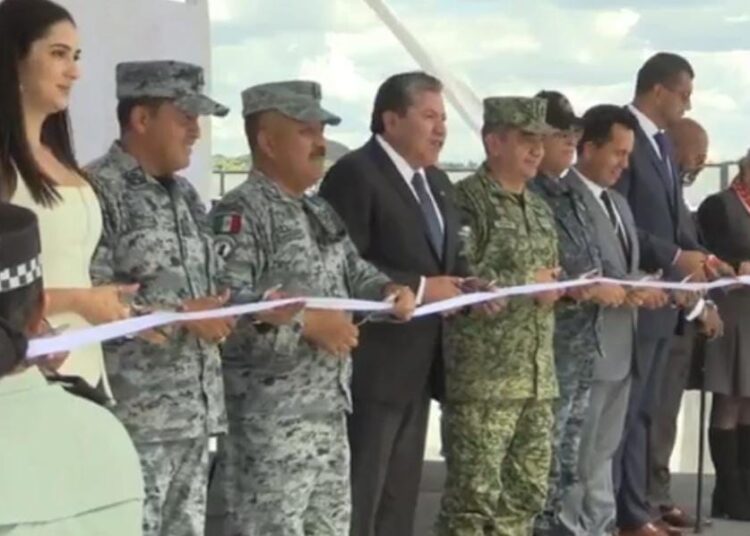 Inauguran la 176 compañía de la Guardia Nacional en San Jerónimo
