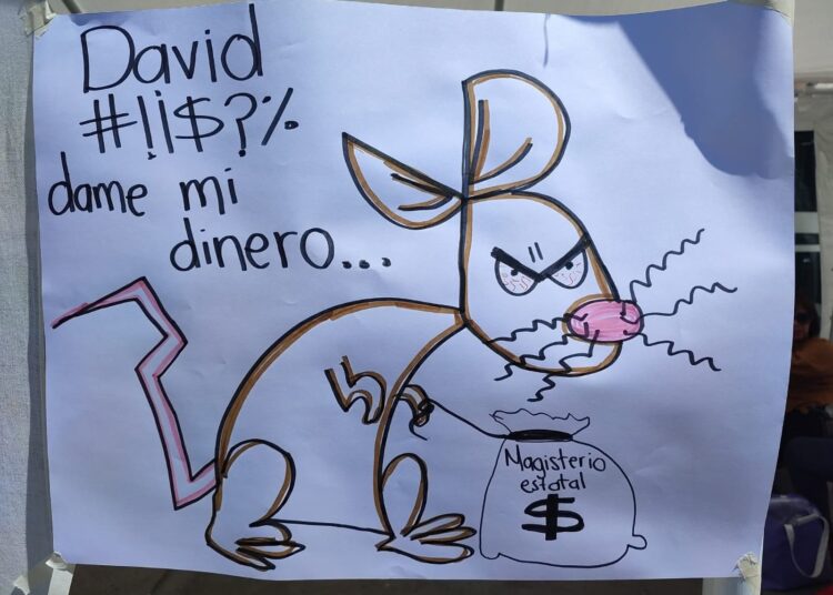 Maestros mantendrán manifestación, pese a promesas de pago de David Monreal