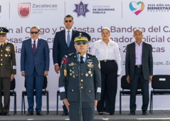 Coronel Cesáreo Juventino Rosas, es el nuevo jefe coordinador policial de la Coordinación Estatal GN