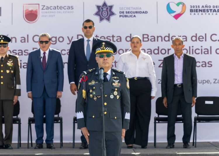 Coronel Cesáreo Juventino Rosas, es el nuevo jefe coordinador policial de la Coordinación Estatal GN
