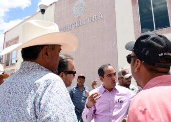 Pepe Saldívar impulsa la producción de frijol y a mejora del campo en Guadalupe