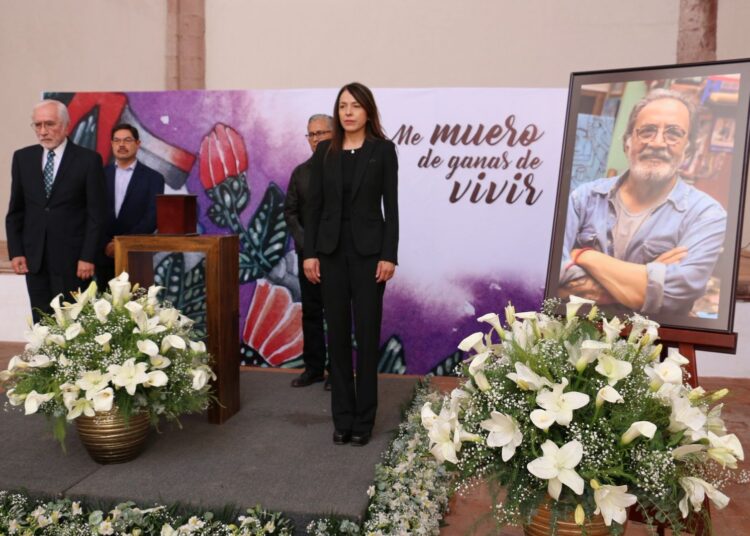 El Instituto Zacatecano de Cultura rinde homenaje al maestro José Esteban Martínez