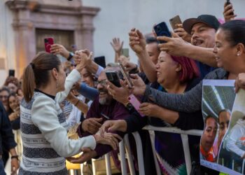 Conflictos políticos empañan la visita presidencial de Claudia Sheinbaum a Zacatecas