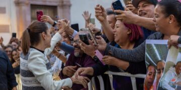 Conflictos políticos empañan la visita presidencial de Claudia Sheinbaum a Zacatecas