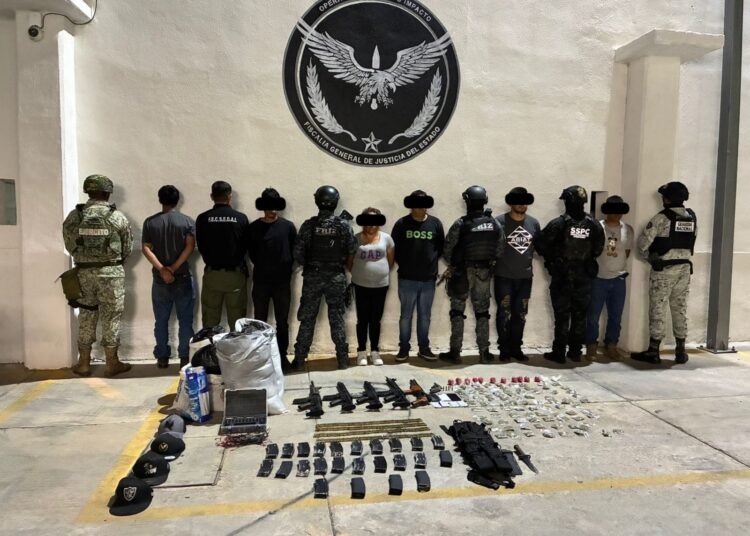Detienen a 6 delincuentes y liberan a un secuestrado en Ojocaliente