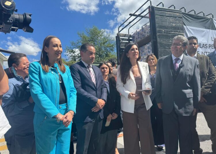 Diputados y diputadas federales envían ayuda a damnificados por lluvias