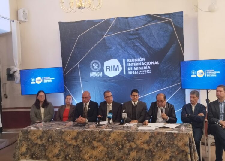 Zacatecas será sede de la Reunión Internacional de Minería 2026; reunirá 3 mil visitantes