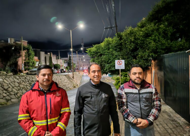 Se restablece la iluminación total en El Dorado en Guadalupe