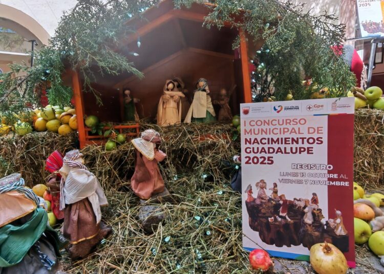 Convocan a artesanos al Concurso Municipal de Nacimientos Guadalupe 2025