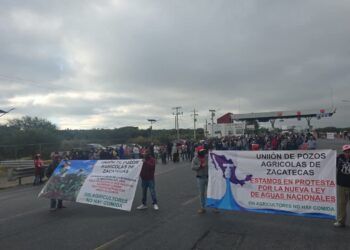 Agricultores zacatecanos se unieron a paro nacional; bloquearon carreteras y oficinas