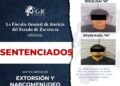 Sentencian a dos extorsionadores en Fresnillo; amenazaban vía telefónica