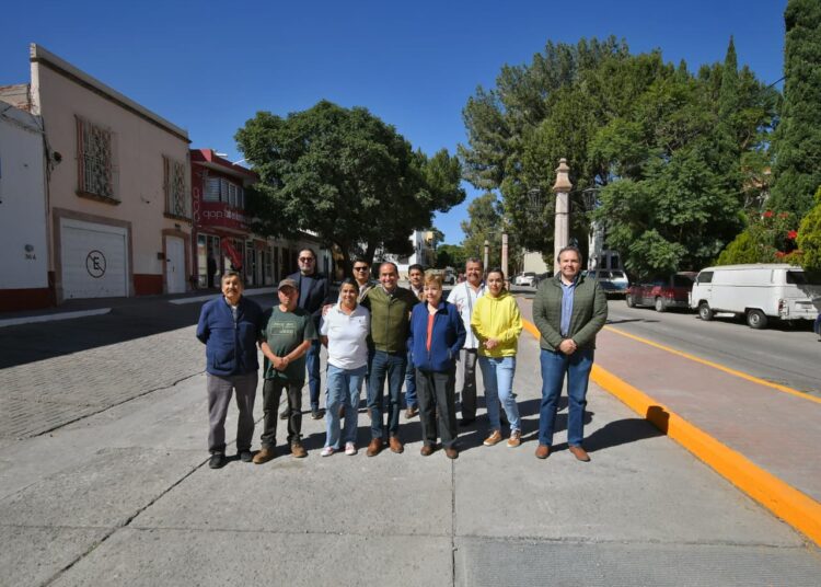 Concluye rehabilitación y reparación de la Calle Rodríguez en el centro de Guadalupe