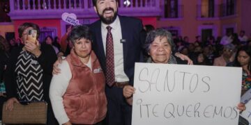 “Voy a estar donde el pueblo de Zacatecas me necesite” dice Santos González en su primer informe