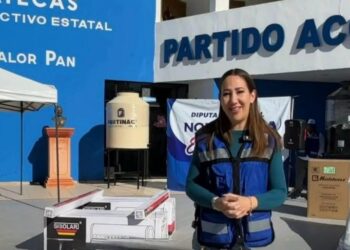 Llama Noemí Luna a los zacatecanos a la confianza: “vendrán tiempos mejores”