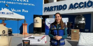 Llama Noemí Luna a los zacatecanos a la confianza: “vendrán tiempos mejores”