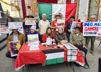 Rechazan la intervención militar de USA en Venezuela