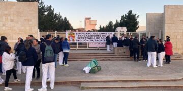 Sindicato de Salud empieza el 2026 con toma de Ciudad Administrativa