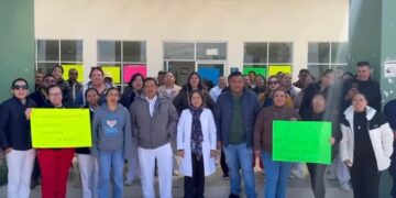 Paro de trabajadores en Hospitales Generales de Fresnillo, Jerez, Loreto y Zacatecas