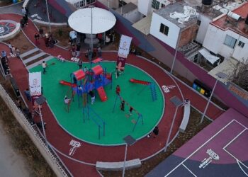 Colonos de “Las Torres” reciben parque recreativo para disfrute de sus familias