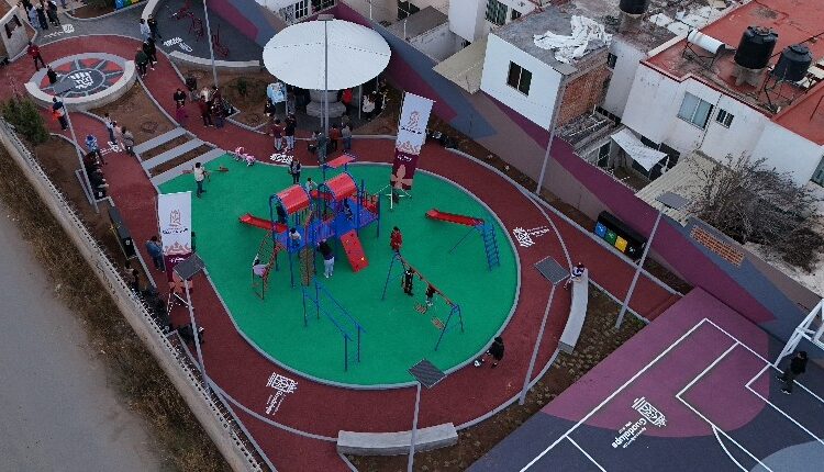 Colonos de “Las Torres” reciben parque recreativo para disfrute de sus familias