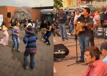 La captura del alcalde Tequila, fue celebrada con baile por sus gobernados