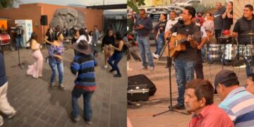 La captura del alcalde Tequila, fue celebrada con baile por sus gobernados