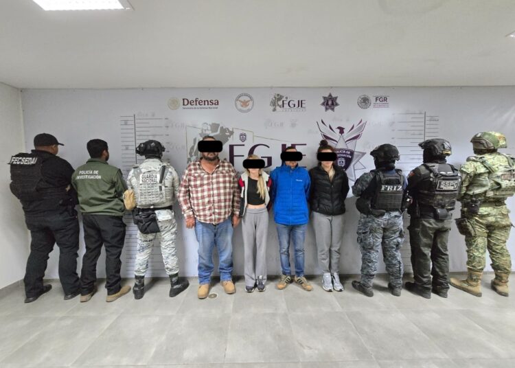 Un extranjero, entre los 18 detenidos del CJNG en Nochistlán