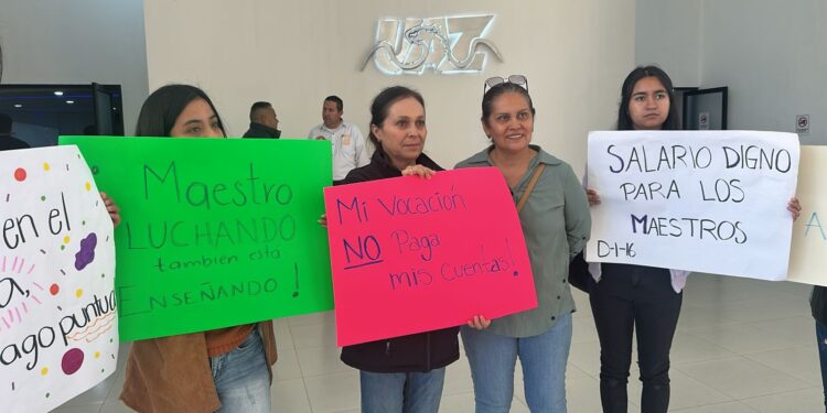 Otro engaño a maestros de la 34 SNTE; gobierno no les pagó adeudo de casi 8 meses