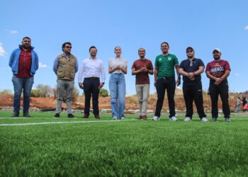 Gestionó Pepe Saldivar dos canchas de fútbol para la Unidad Deportiva de Guadalupe