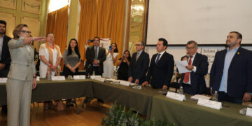 Mirna Caldera rindió protesta como secretaria ejecutiva del Sistema Estatal Anticorrupción