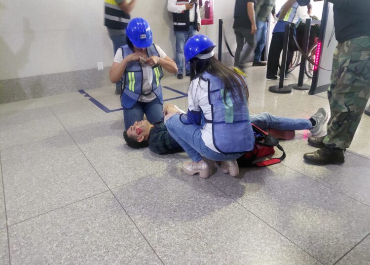Zacatecas participa en el simulacro nacional sísmico 2026; participaron. 600 brigadistas