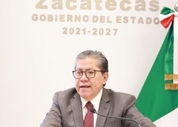 Cuestionado sobre la represión policíaca, David Monreal dice respetar la libertad de expresión